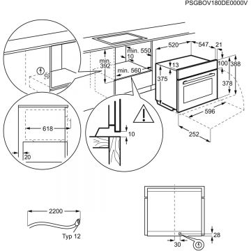 Micro-ondes combiné Electrolux EB3GL90KCN (944271526)