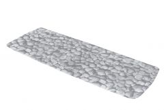 Kl. Wolke Tapeto da vasca da bagno Stepstone grigio 36x 92 cm  