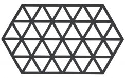Tischset Triangles schwarz