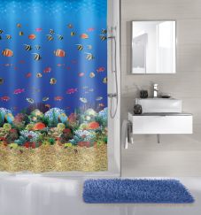  Rideau de douche Malediven multicolor 180 x 200 cm  