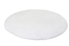 Kl. Wolke Tappeto da bagno Relax bianco 100 cm rund  