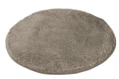  Tapis de bain Relax taupe 100 cm rond  