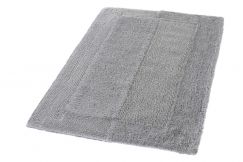  Tapis de bain Havanna argent 60 x 100 cm  