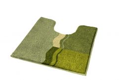  Tapis de bain Vanessa vert 55 x 55 cm  