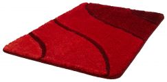  Tapis de bain Wave rubis 55 x 65 cm  