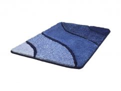  Badteppich Wave Marineblau 55x 65 cm 