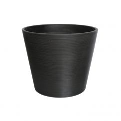Pot pour plantes "Varese" black Dimension extérieure Ø cm: 40, Hauteur: 33