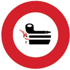 17.60 Interdiction de fumer Ø cm: 20