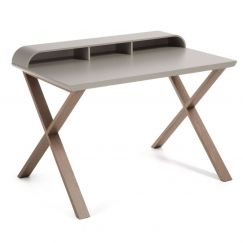 Table de travail Success gris clair, bois gris