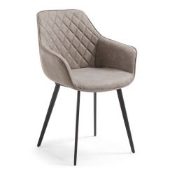 Fauteuil Aminy taupe
