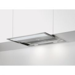 Electrolux DAGL6042VI Hotte à visière plate en verre, Acier inox