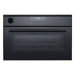 Electrolux EB3GL7KSP Four encastrable Compact 38 CombiSteam, Acier inox avec antitraces de doigts