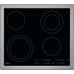 Electrolux GK58TSPLCN Piani di cottura in vetroceramica, Cromo