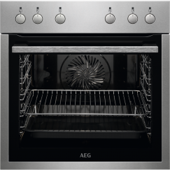 AEG EHBM, Cuisinière encastrable, Acier inox avec antitraces de doigts