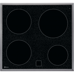 Electrolux GK58CN, Glaskeramik-Kochfeld, Chrom