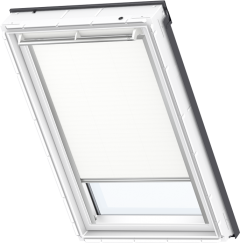 Store d'obscurcissement blanc 66 cm x 118 cm VELUX INTEGRA® electrique automatique    