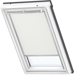 Store d'obscurcissement beige 78 cm x 140 cm VELUX INTEGRA® electrique automatique    