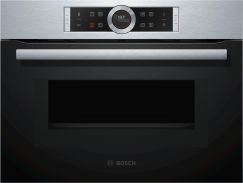 Bosch CMG633BS1 Four compact + micro-ondes combiné Inox