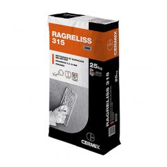 Ragreliss 315, Ausgleichs und Feinspachtelmasse für Beton von 3-15mm 25kg