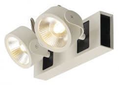 KALU LED 2 lampada a parete/plafone, bianco, 3000K, 60°