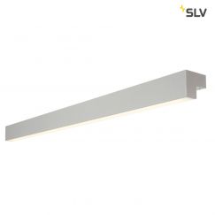 Applique et plafonnier L-LINE 120 LED, IP44, 3000K, 3000lm, argent