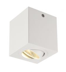 TRILEDO SQUARE CL Aufbau- downlight, mattweiss, LED, 6W, 38°, 3000K, inkl. Treiber