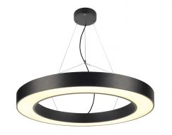 Suspension MEDO Ring PRO 90 RING, noir, LED