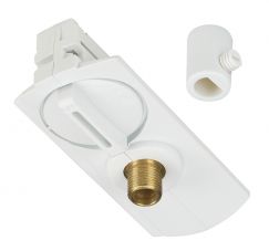 Adaptateur 1 allumage pour suspensions, blanc, passe-fil inclus