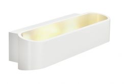 ASSO LED 300 Wandleuchte, oval, weiss, 2x5W LED, 3000K