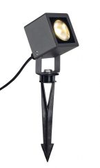 NAUTILUS SQUARE LED spot, carré, anthracite, 6,7W, 3000K