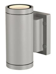 NEW MYRA UP/DOWN da parete, grigio argento, 2x GU10, max 2x 35W, IP55