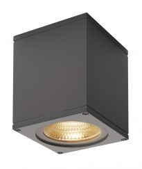 BIG THEO WALL, Outdoor Wandleuchte, Flood down, LED, 3000K, anthrazit, B/H/T 13/14/13,5 cm